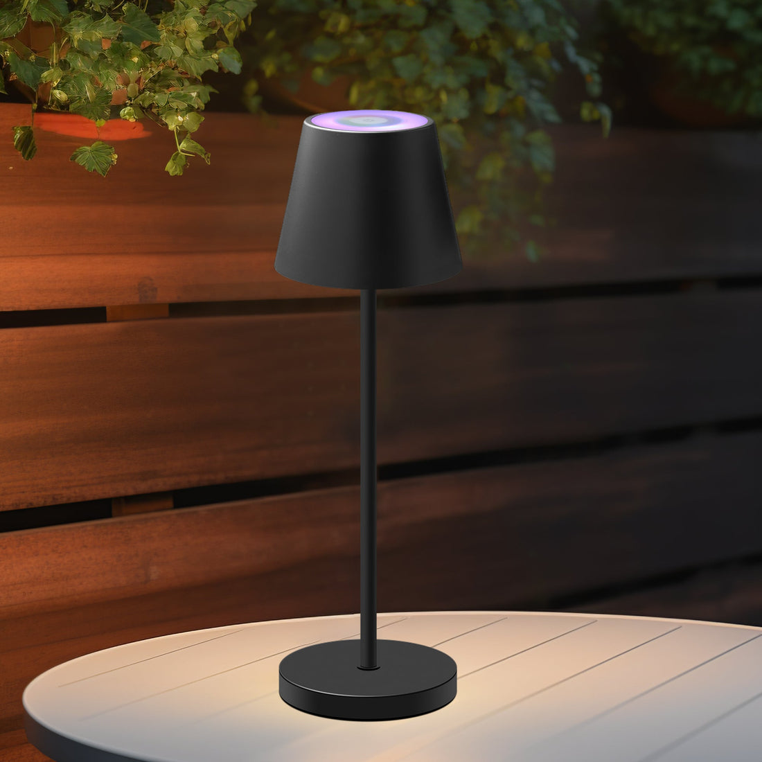 Enoki Portable RGB Table Lamp - Black