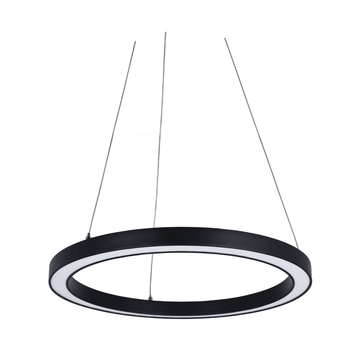 Nimbus 40cm LED Ring Pendant Light Black