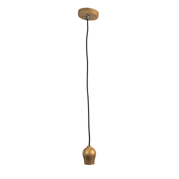 Bud Timber Suspension Pendant Light