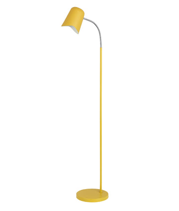 PASTEL Interior Powder Coated Iron Floor Lamp- Yellow