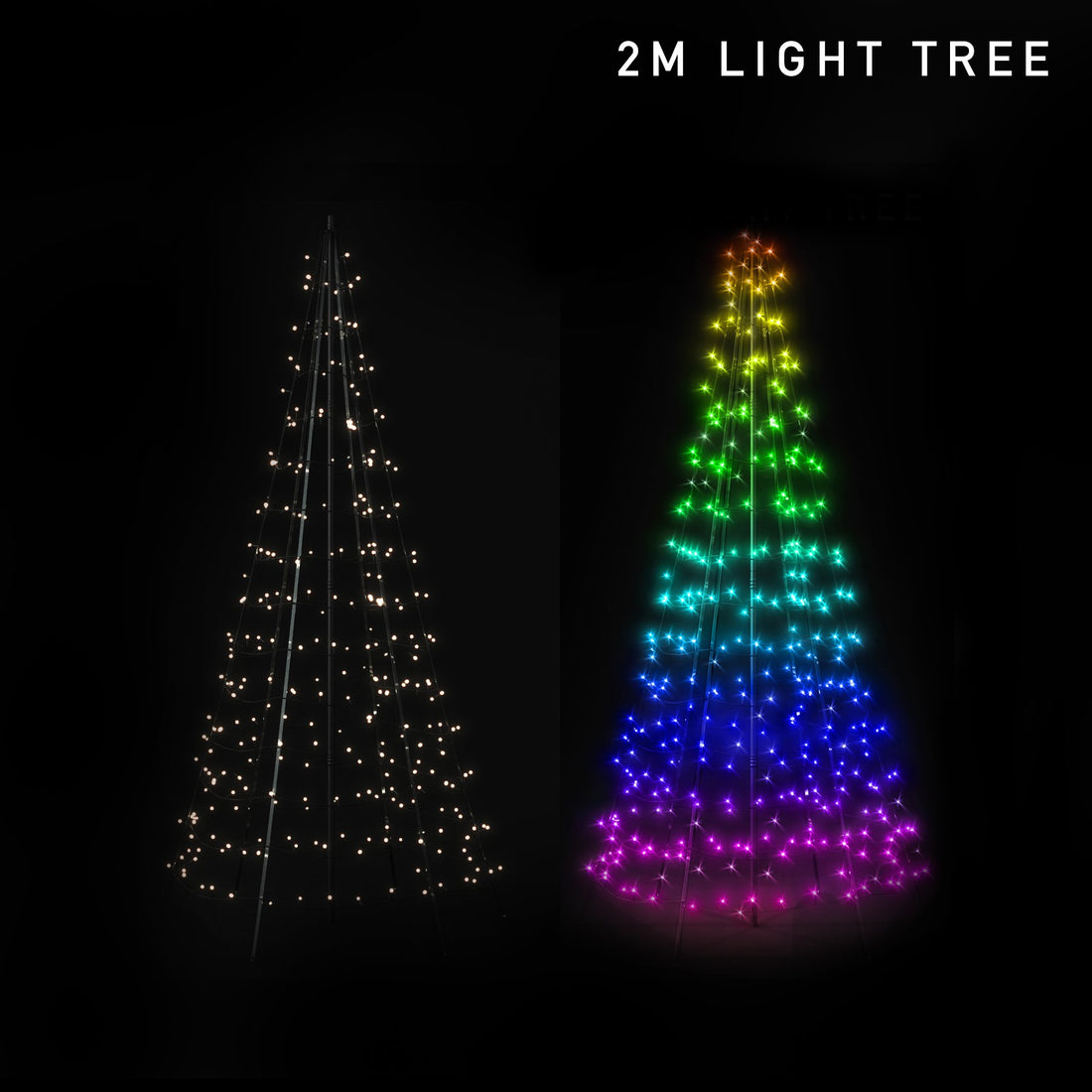 Twinkly LED Light Tree RGB+W - 2m/3m/4m