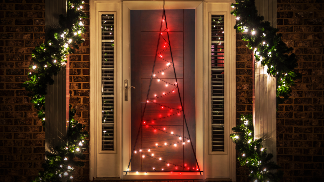 Twinkly 2m LED Light Tree Door Mounting - RGB+W