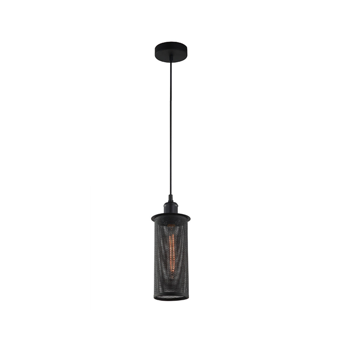 VENETO Black Mesh Decorative Pendant Light